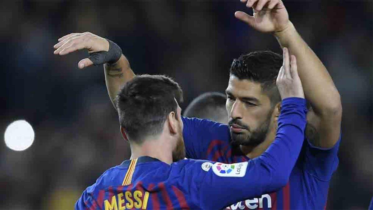 Messi y Luis Suárez siguen haciendo historia