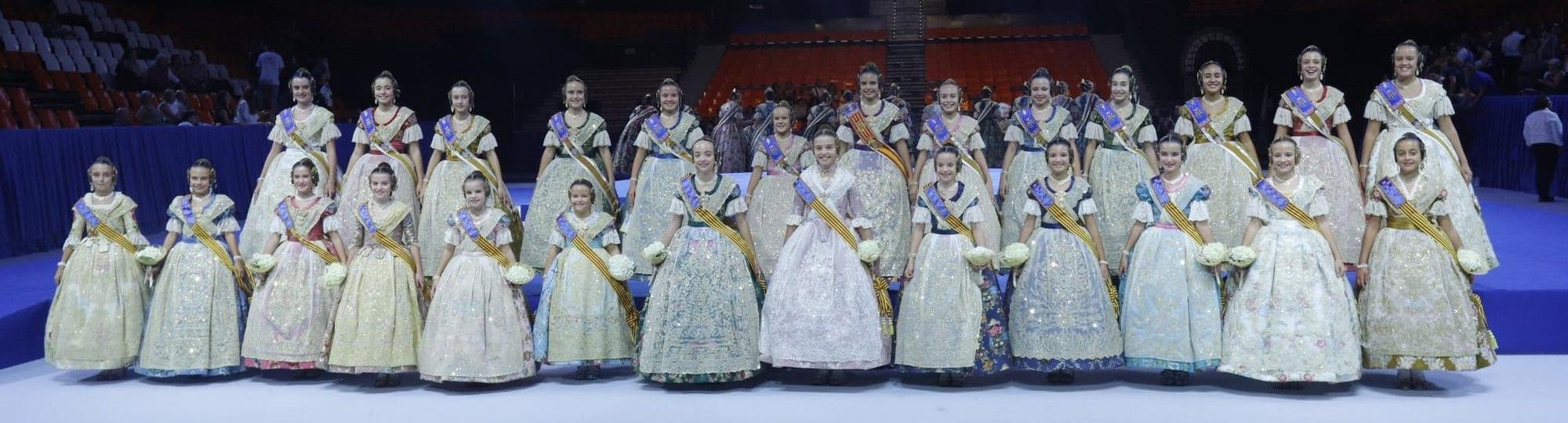 Así fue la celebración de las candidatas a Fallera Mayor de València en la Fonteta