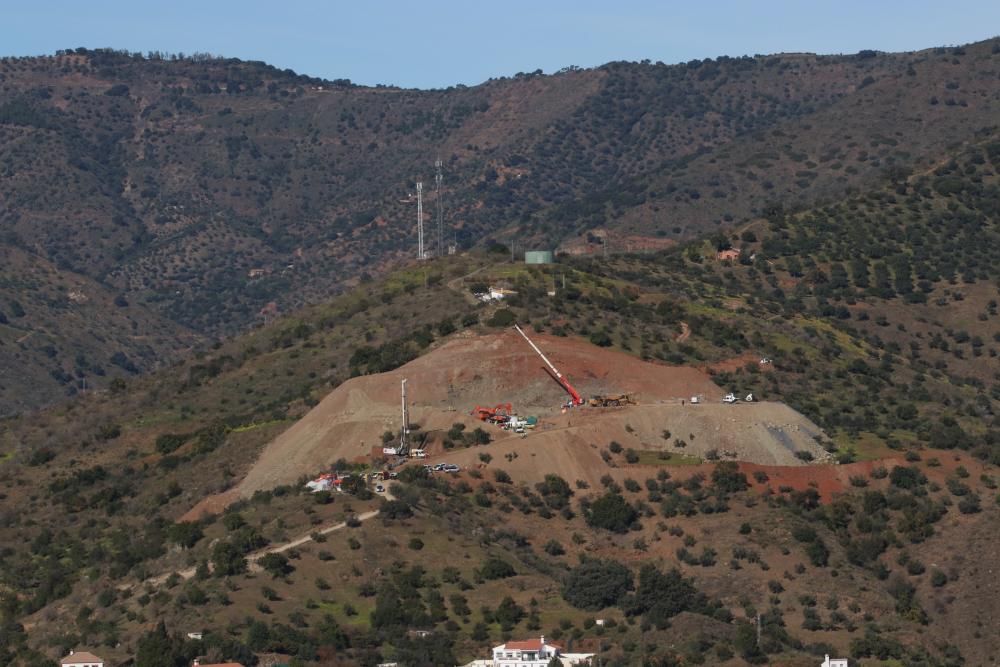 La construcción del túnel de rescate de Julen afronta su última fase