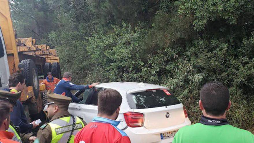 Accidente de Loeb en Chile.