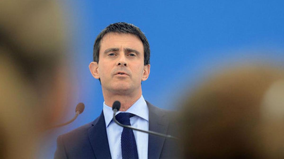 Manuel Valls, durante un acto en Gasny, el pasado 27 de junio.