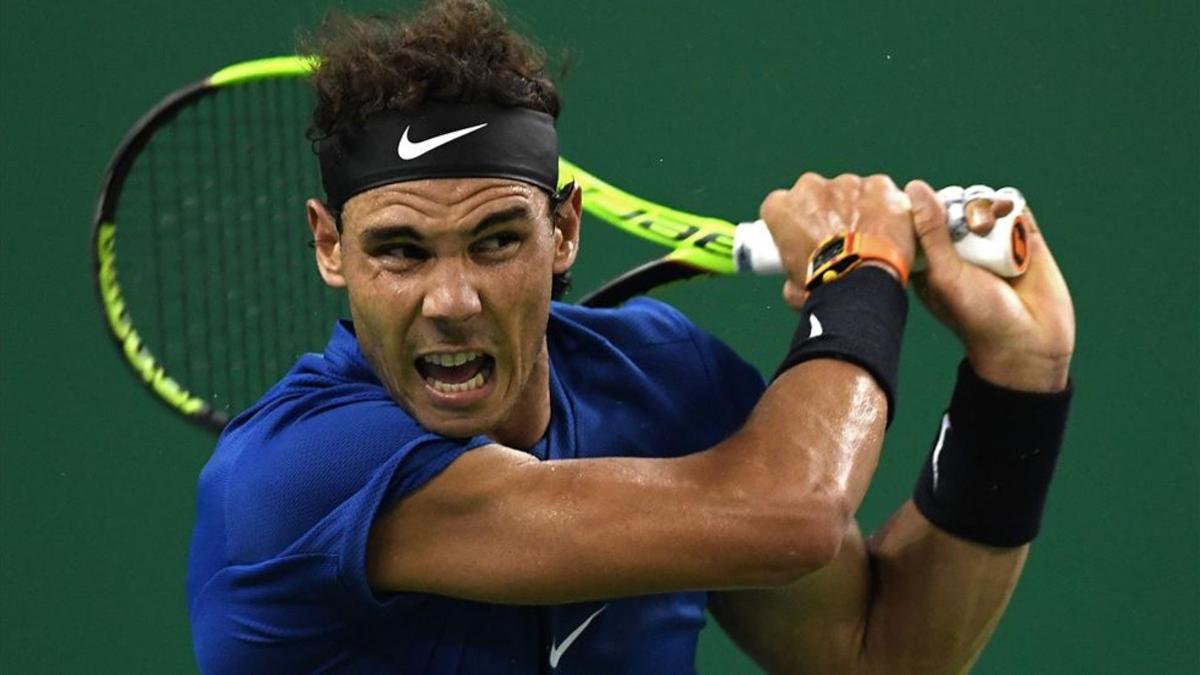 Rafa Nadal, feliz por el momento que atraviesa