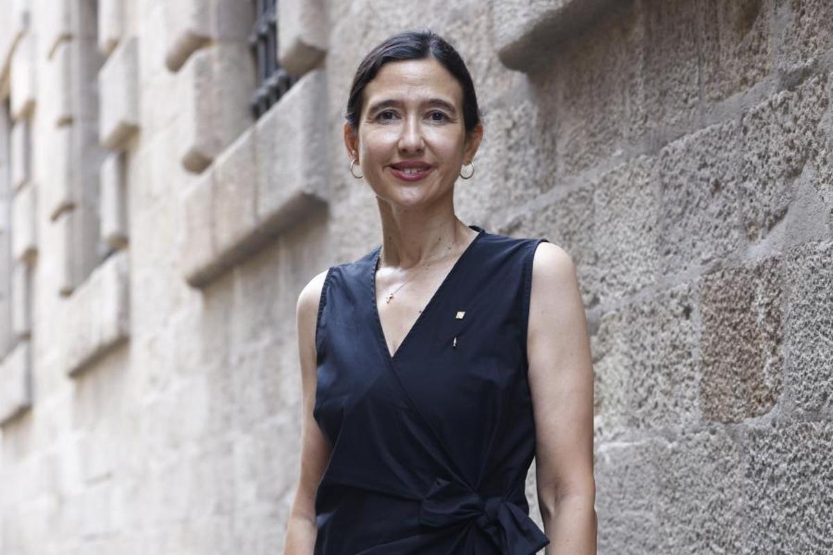 La consellera de Interior de la Generalitat, Núria Parlon, en Barcelona.