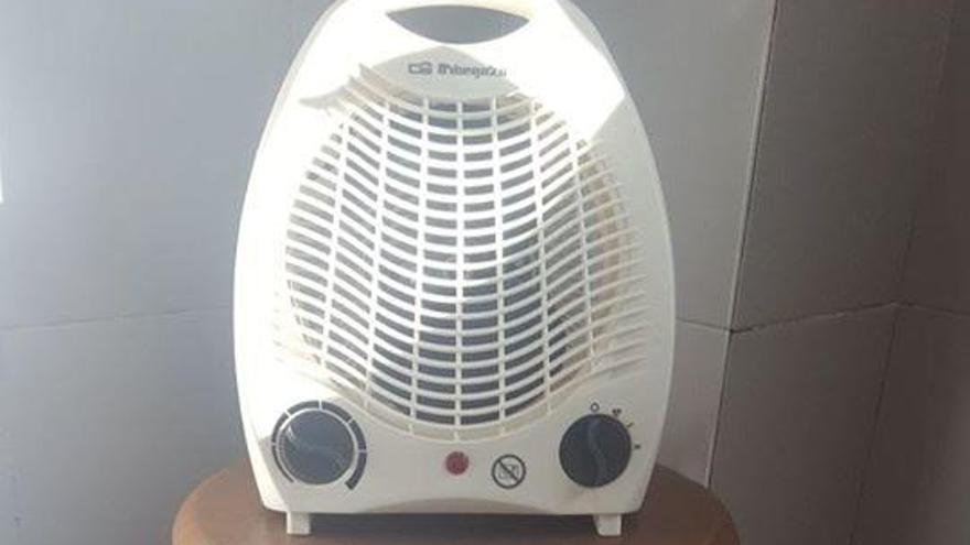 Un calefactor de baño para calentar a 25 alumnos en Catarroja