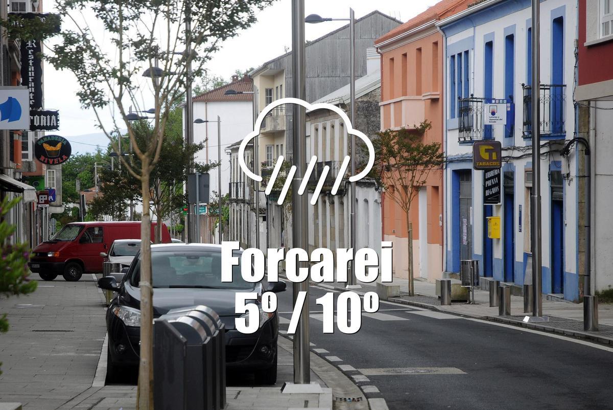 El tiempo en Forcarei: previsión meteorológica para hoy, sábado 14 de marzo