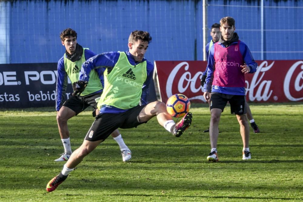 Entrenamiento del Real Oviedo