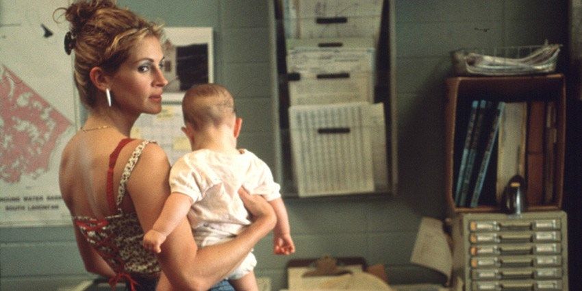 Julia Roberts, en una escena de la película 'Erin Brockovich'