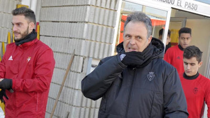 Joaquín Caparrós, en su etapa en Osasuna.