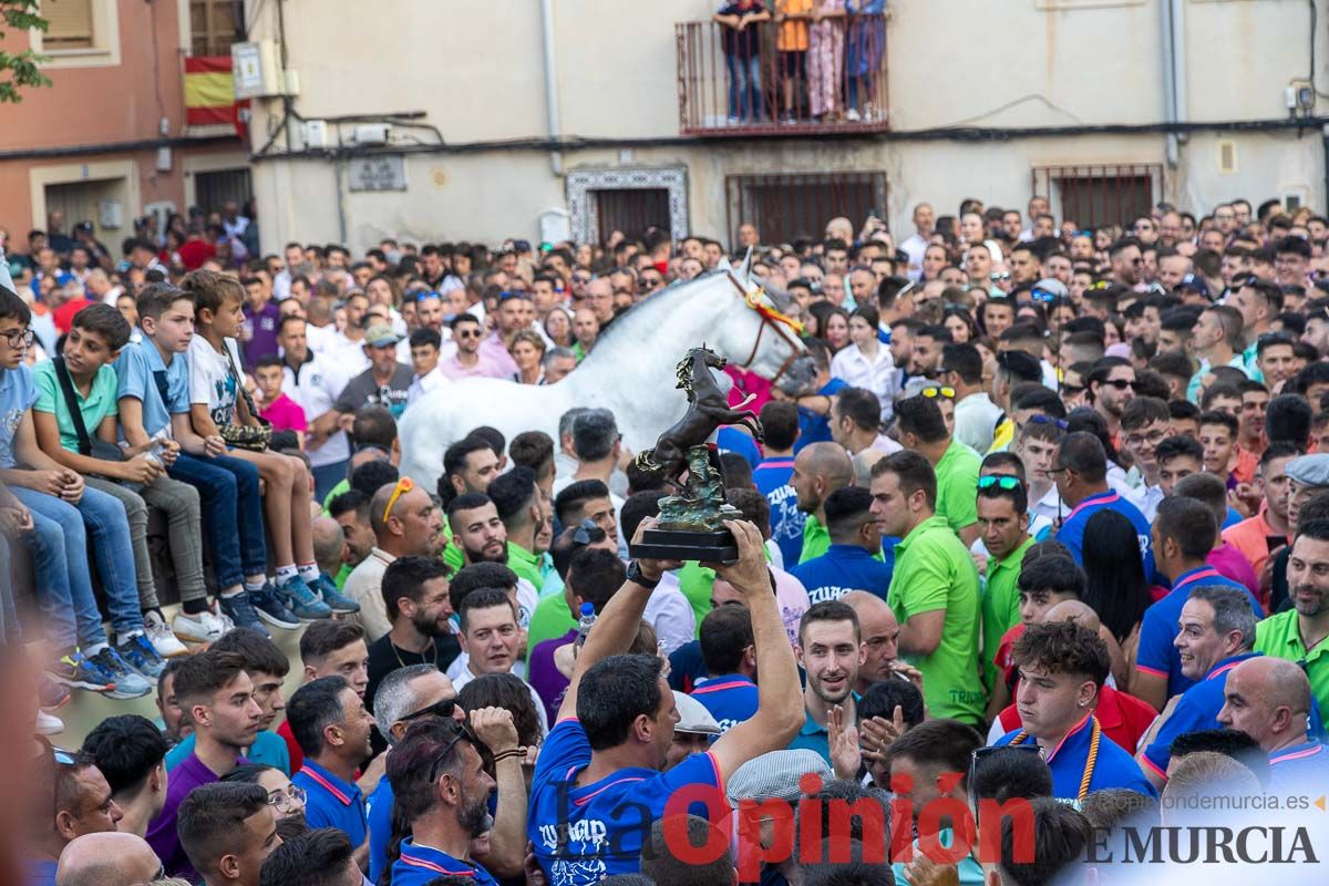 Entrega de premios del concurso morfológico de los Caballos del Vino de Caravaca