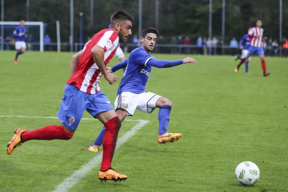 Partido Real Oviedo B - Sporting de Gijón B