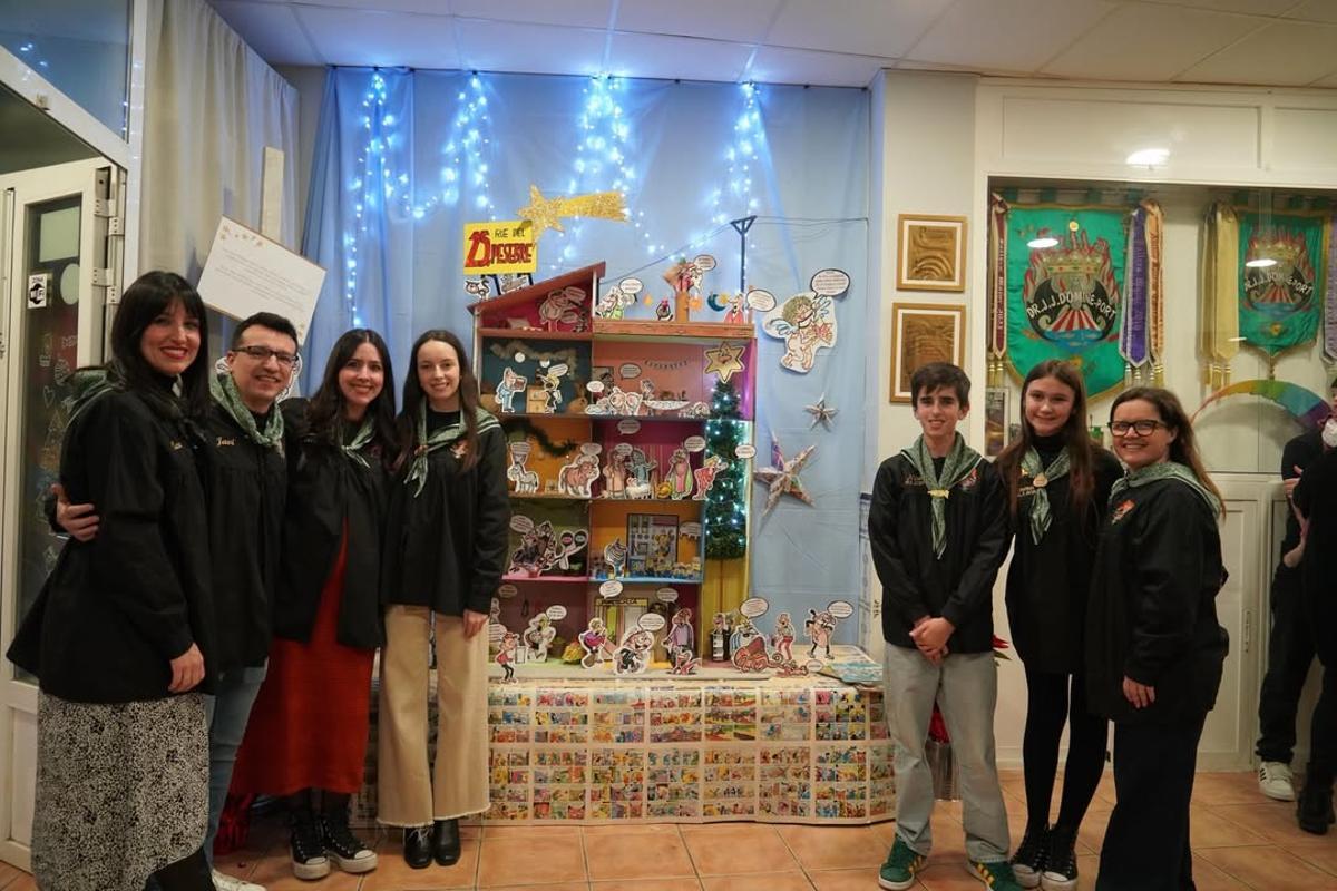 Belén del "13 Rue del Pesebre" de la falla JJ Domine-Av. Puerto