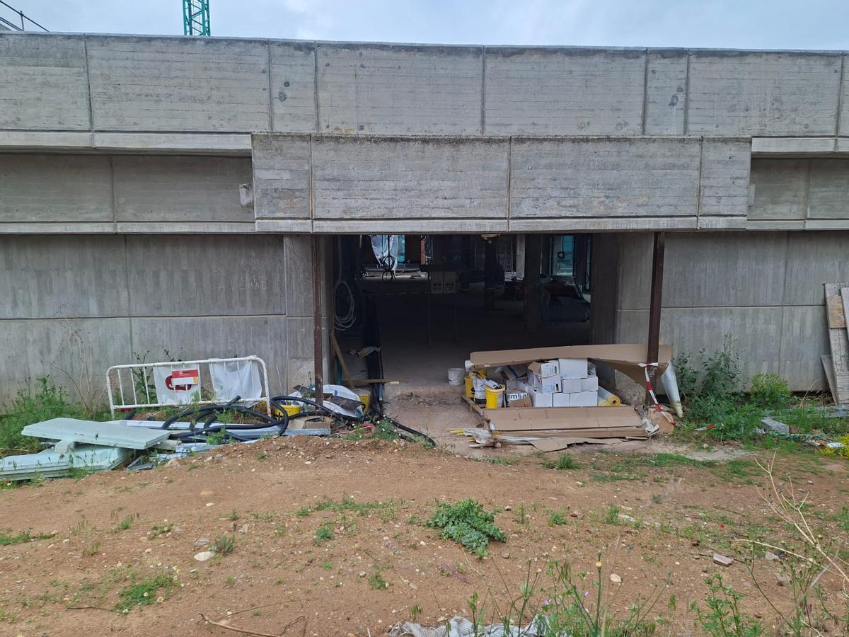 Situación de las obas del nuevo centro cívico en Zamora