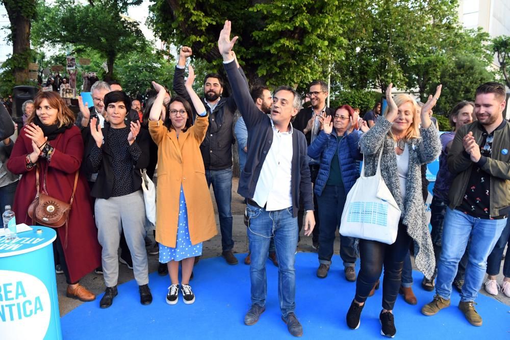 Cierre de campaña de Marea Atlántica en A Coruña