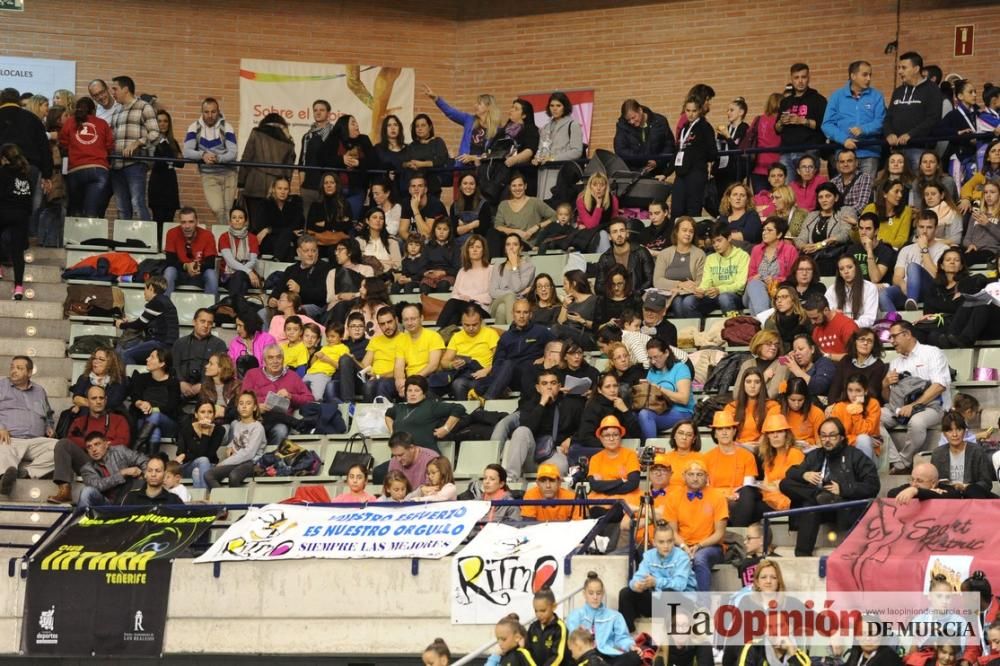 El Campeonato de España arranca en el Palacio de los Deportes con el Rítmica Pozuelo, Ruth Ritmo, Calpe, Praxis y Mabel como líderes