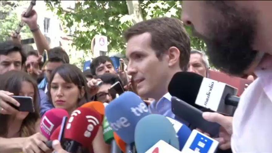 Casado anuncia su candidatura para presidir el PP: "Si me presento es para ganar"