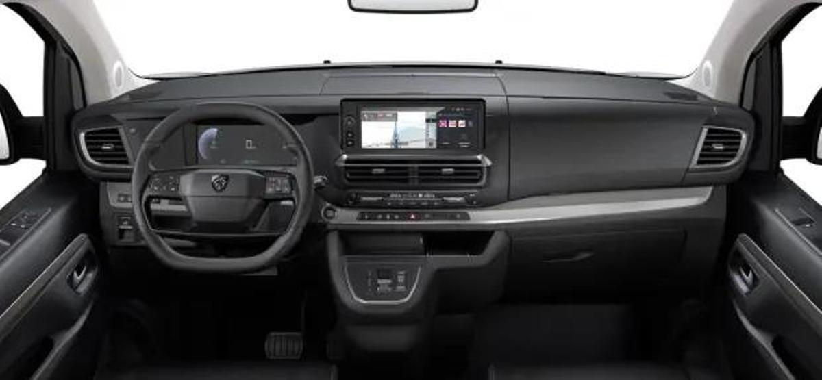 El interior del Peugeot Traveller Long.