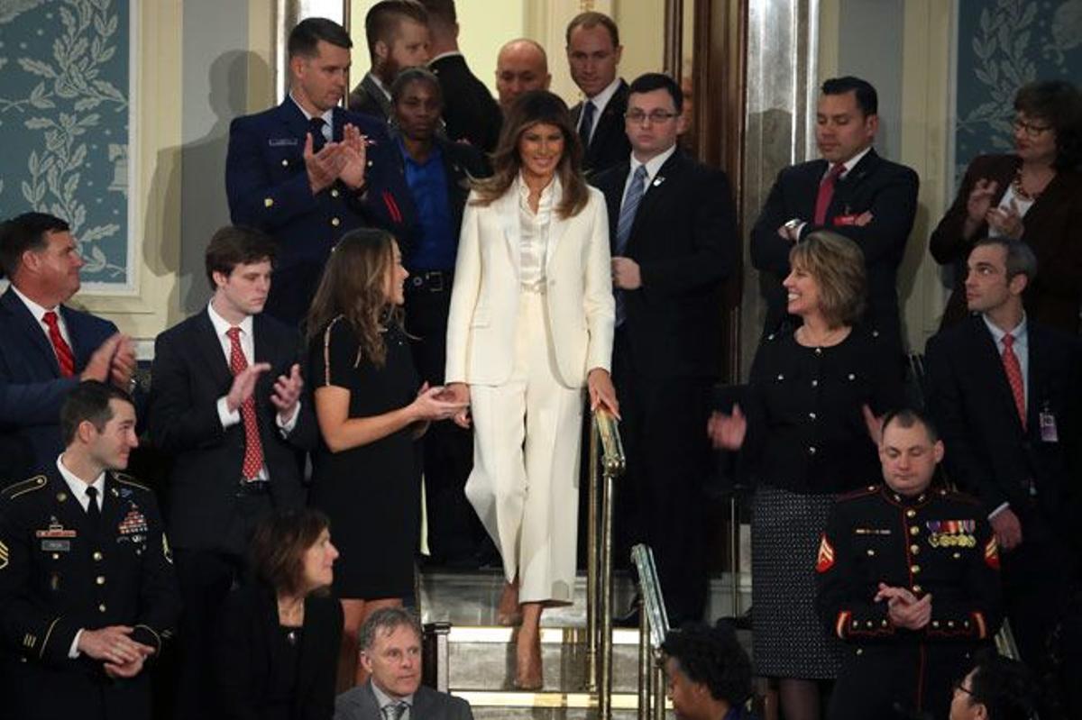 Melanie Trump, en el Capitolio