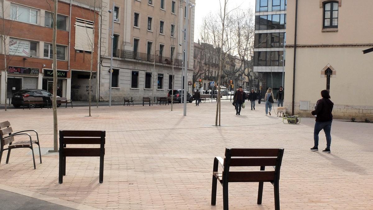 La cèntrica plaça de l'Escorxador acollirà la pista de gel