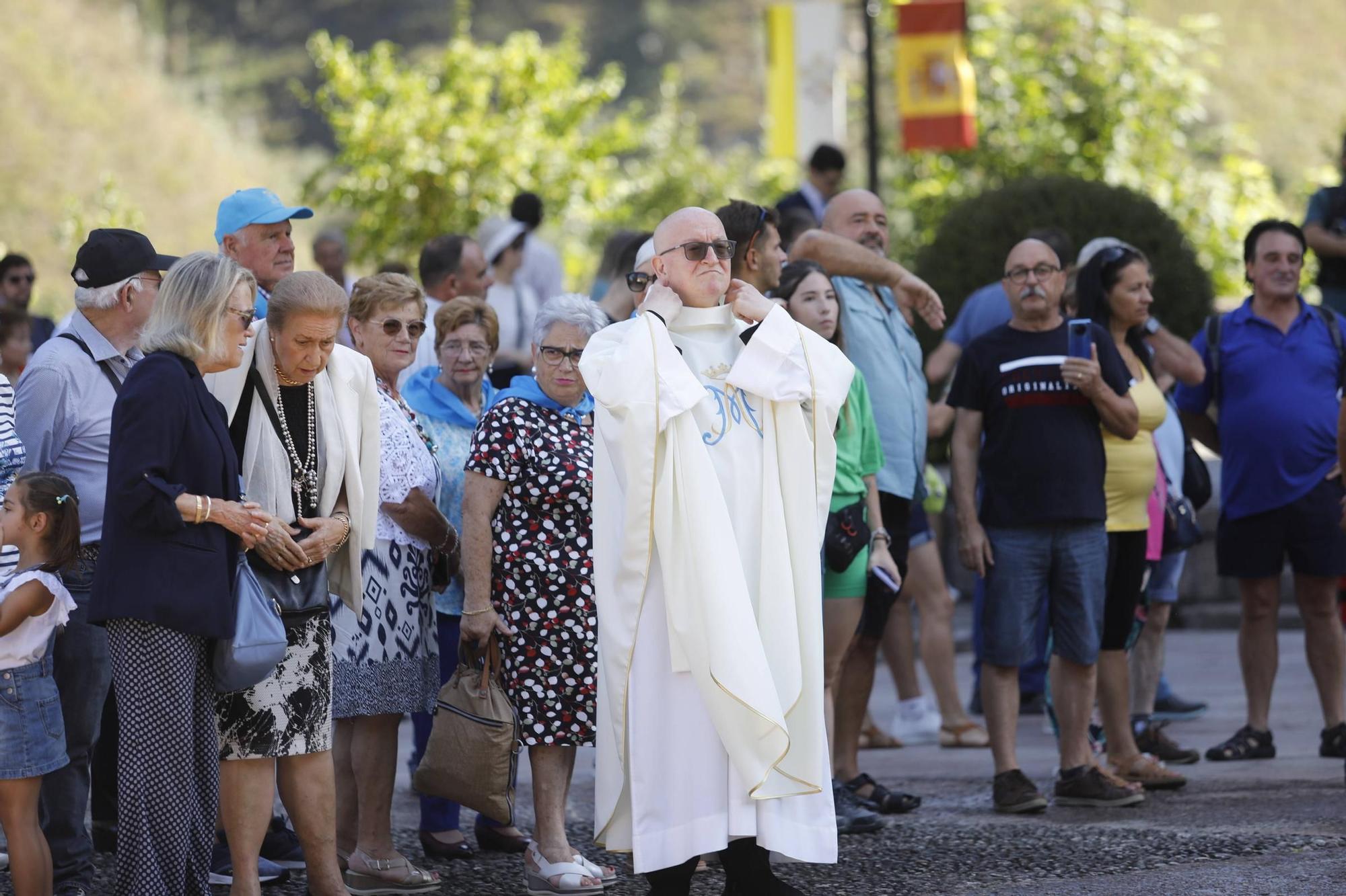 EN IMÁGENES: Celebración religiosa del Día de Asturias en Covadonga