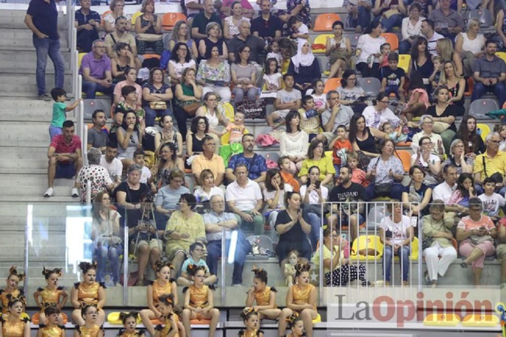 Clausura de las escuelas de Cartagena de gimnasia rítmica y estética de grupo