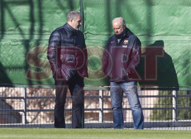 El Barça prepara el partido contra la Real Sociedad