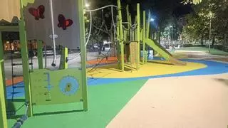 El renovado parque infantil de Moncada surgido del Consejo de la Infancia
