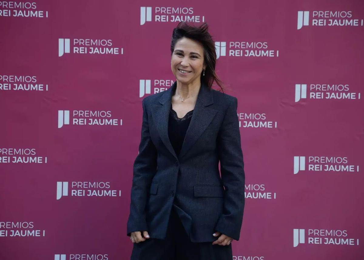 Mª Jesús Vicent, en la celebración de los Premios Jaume I 2025.
