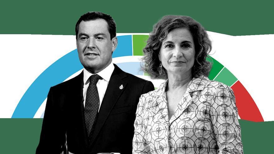 Encuesta elecciones Andalucía: El PP, al límite de la mayoría absoluta con el PSOE a la baja y Vox al alza