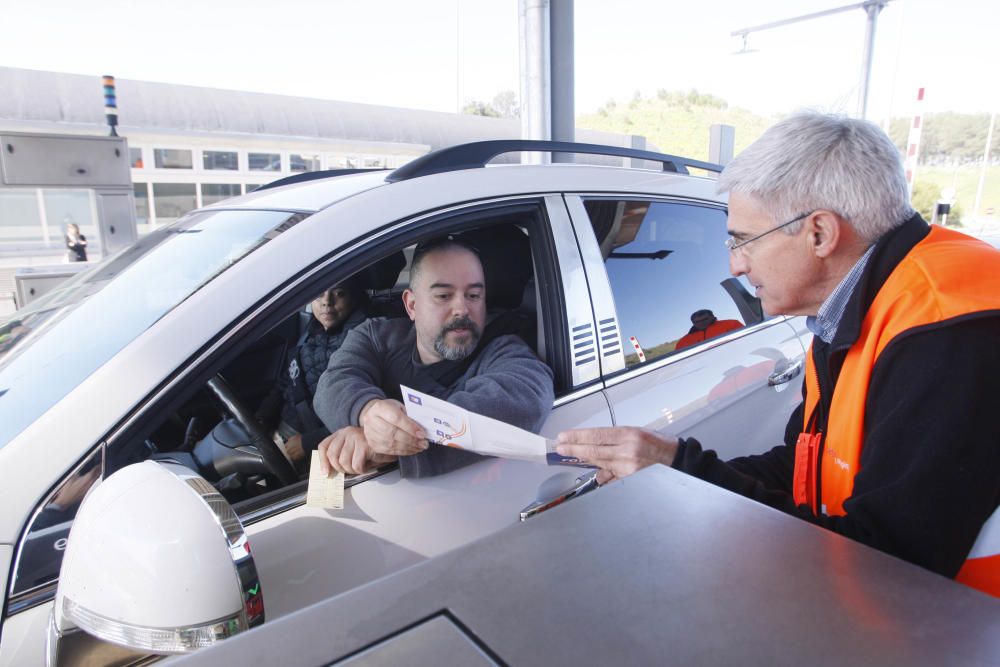 En marxa el teletac gratuït de la ronda gironina de l'AP-7