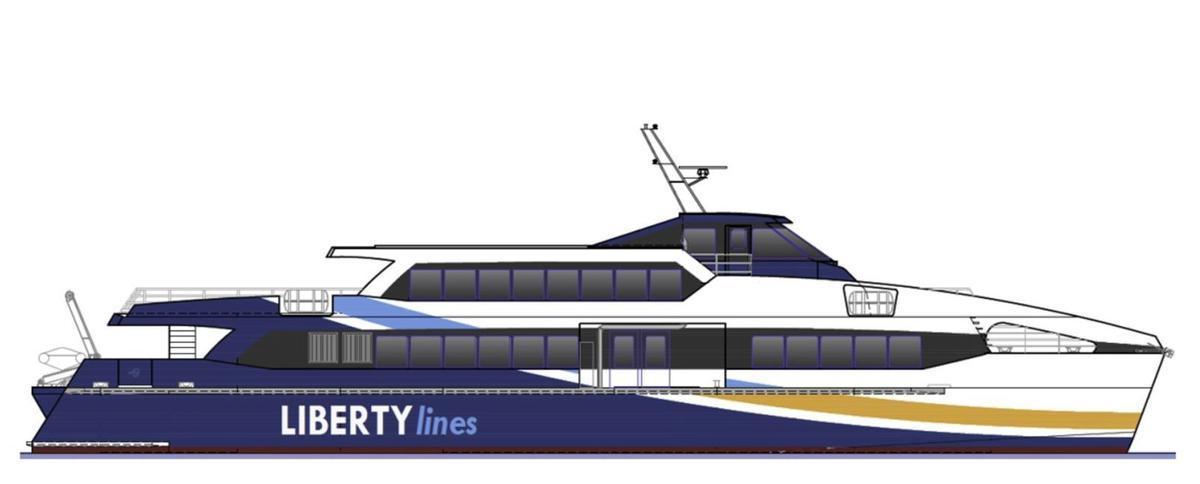 Armón construirá otros tres ferris de alta velocidad para la naviera italiana Liberty.