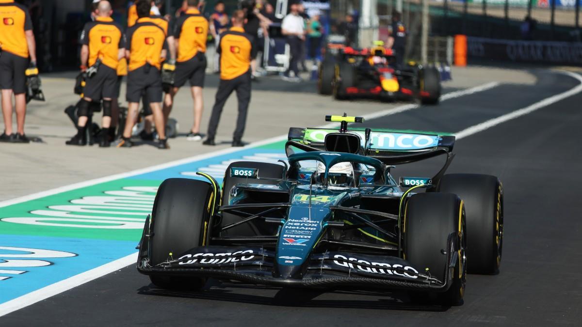 Fernando Alonso, durante el GP de China