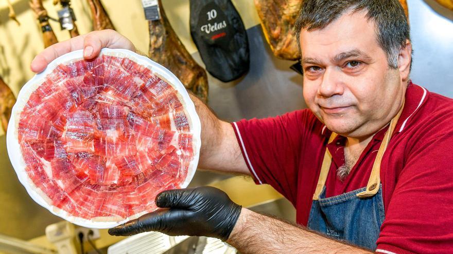 El Sitio Ibérico de Vecindario, la tentación de la carne