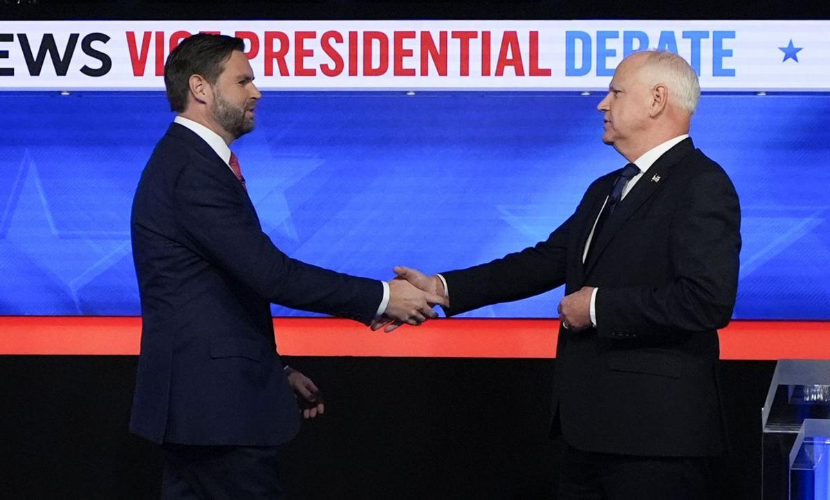 Vance i Walz creen en el seu debat una il·lusió de civisme polític Vance i Walz creen en el seu debat una il·lusió de civisme polític