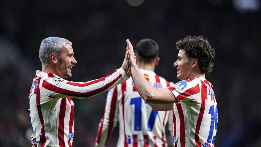 El Atlético celebra una bacanal en el Metropolitano ante un Tottenham lastimoso
