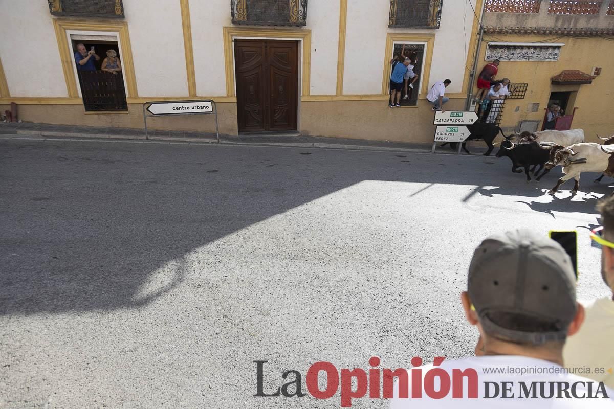 Cuarto encierro en las Fiestas de Moratalla