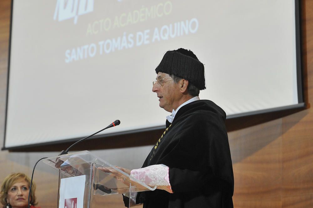 Acto de Santo Tomás de Aquino en la UMH