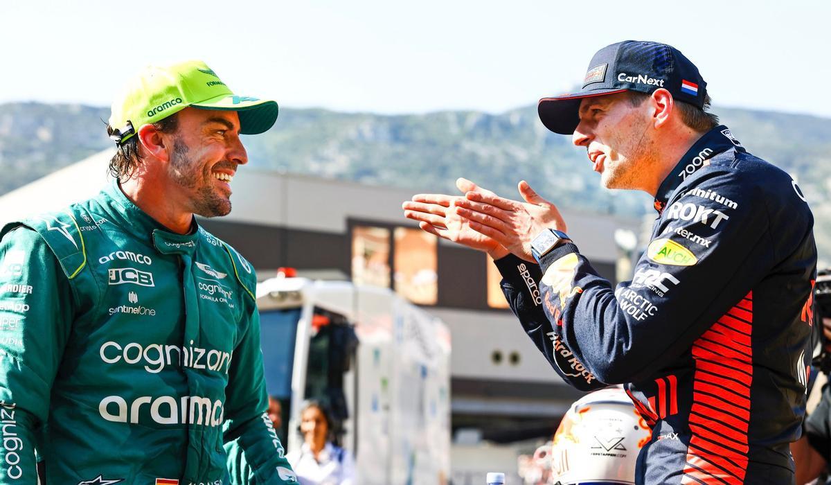 Alonso y Verstappen, tras su vibrante pulso en Mónaco