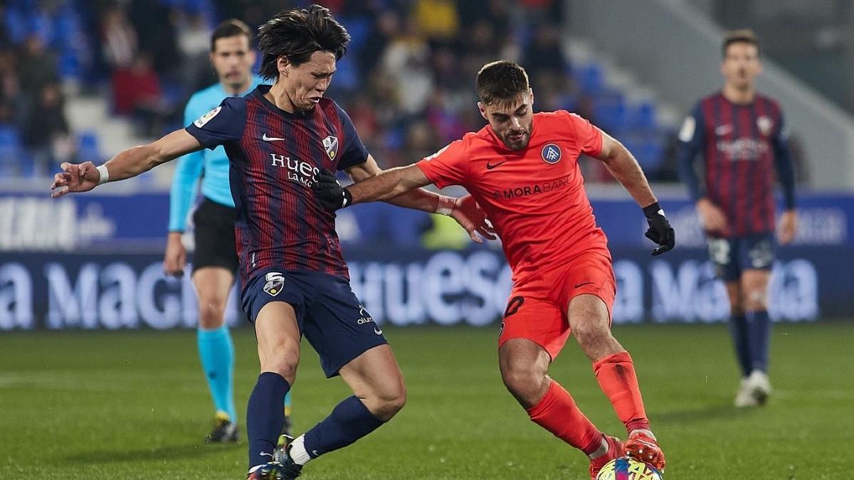 Martí Vilà, en una disputa ante Hashimoto