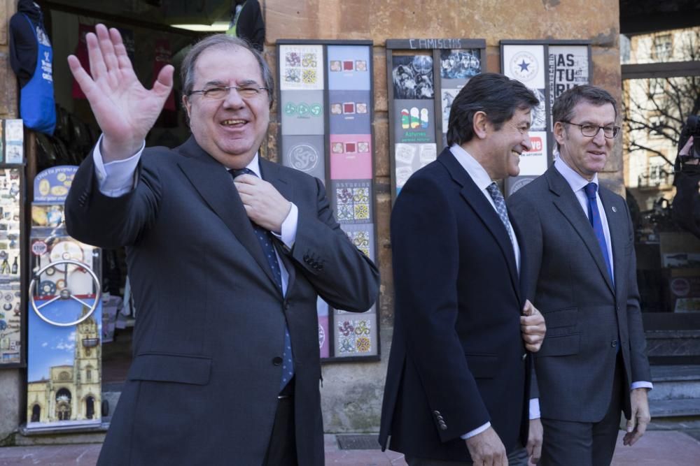 Reunión de presidentes en Oviedo