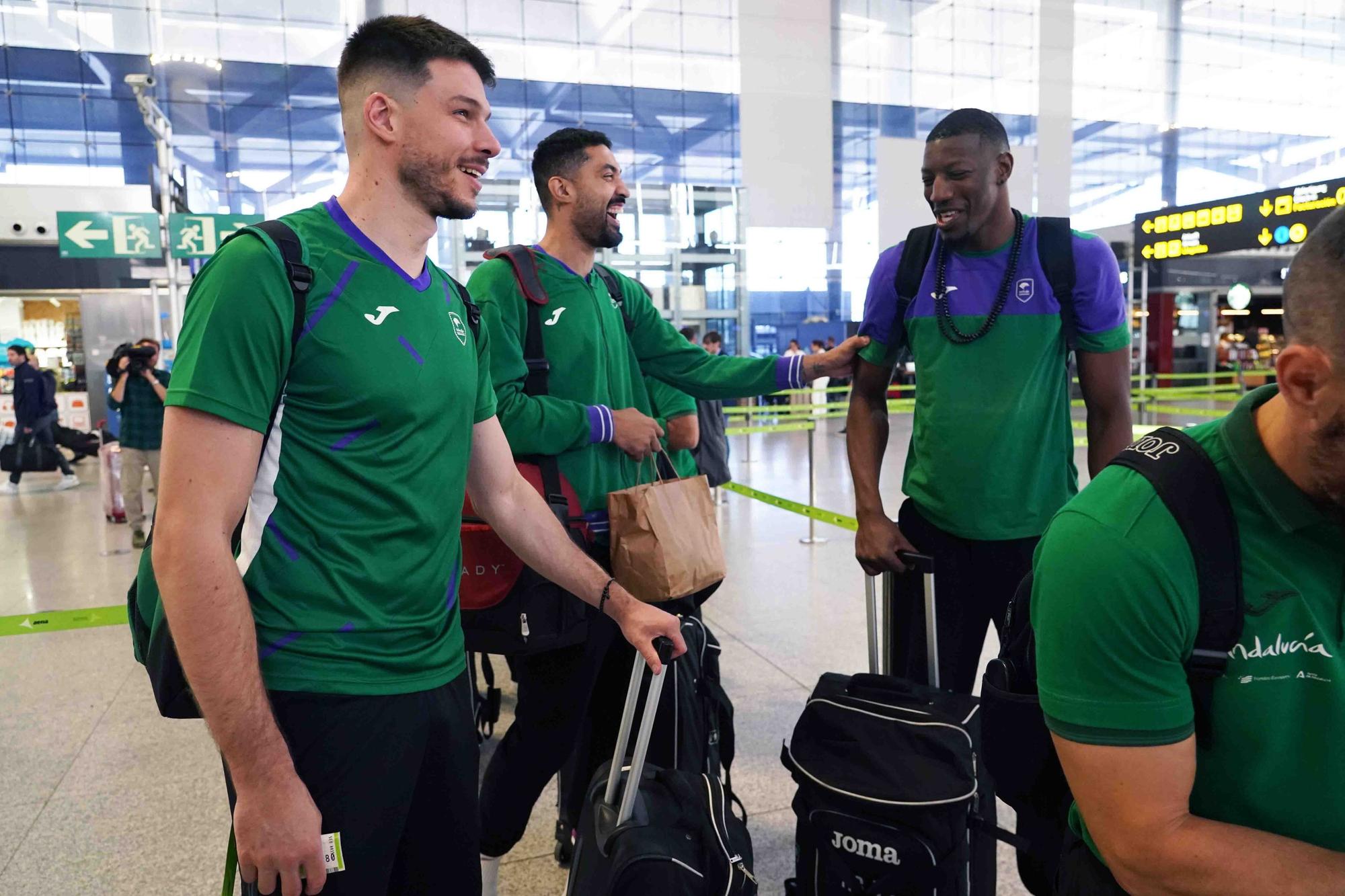 El Unicaja coge el vuelo a Belgrado para preparar la Final Four de la BCL 2024