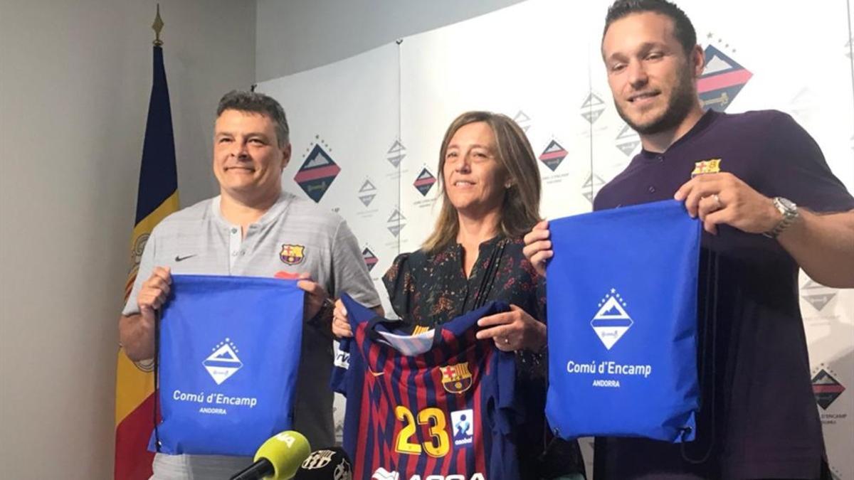 El Barça Lassa agradeció que Encamp los vuelve a acoger un año más