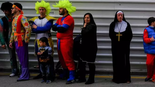 Domingo de Carnaval en el Centro