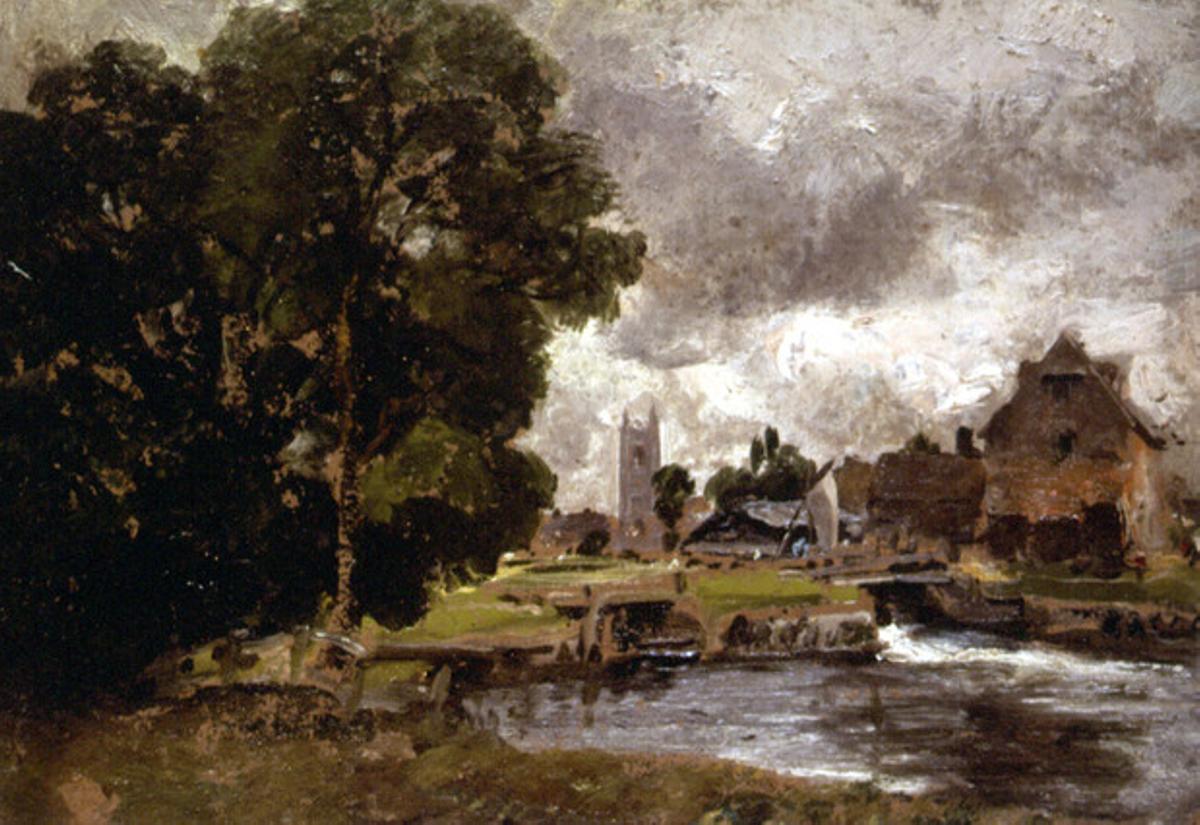 ’The lock’, de John Constable. ’The lock’, de John Constable.