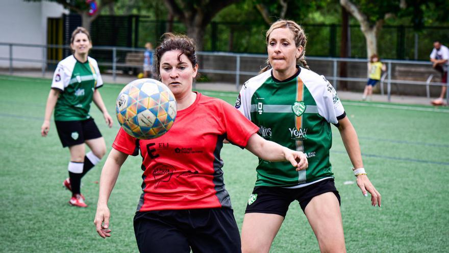 Partit amistós de clubs de veteranes del Bages a Sant Joan de Vilatorrada