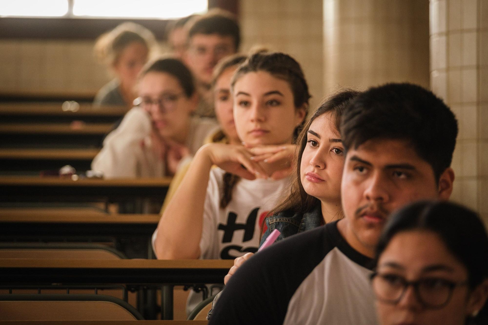 Primer día de la EBAU 2022 en la Universidad de La Laguna