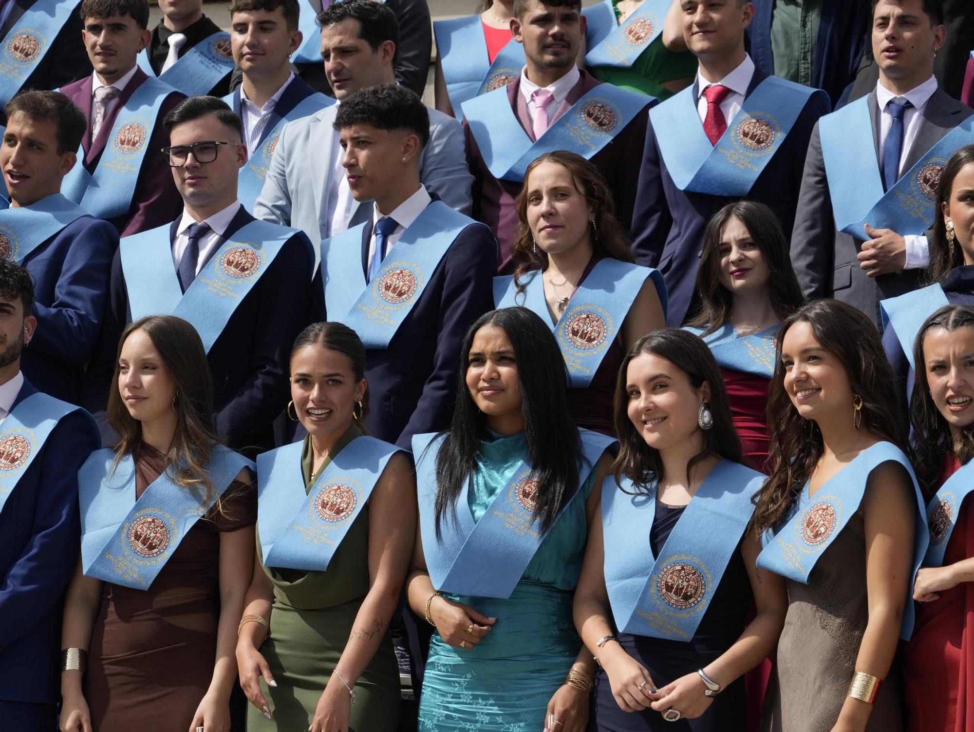 Graduación del alumnado de la Facultad de Educación del Campus Viriato de Zamora