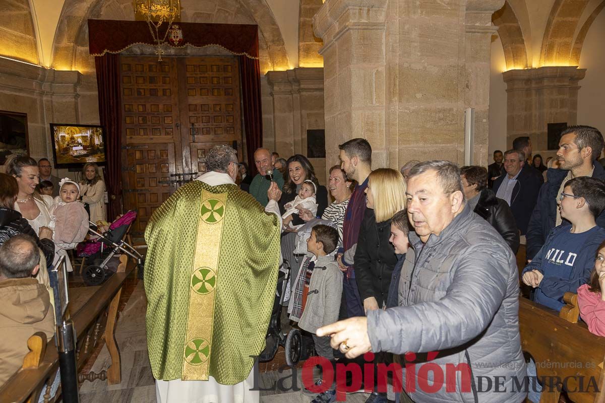 Presentación a la Vera Cruz de Caravaca de los niños nacidos en 2023