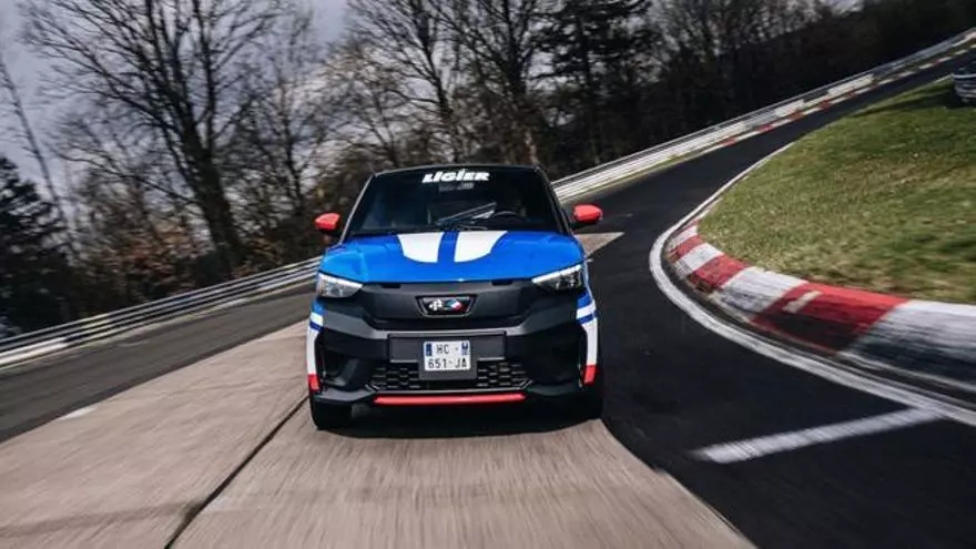 El Ligier JS50 Ultimate Racing Experience es el cuadriciclo más rápido en Nürburgring