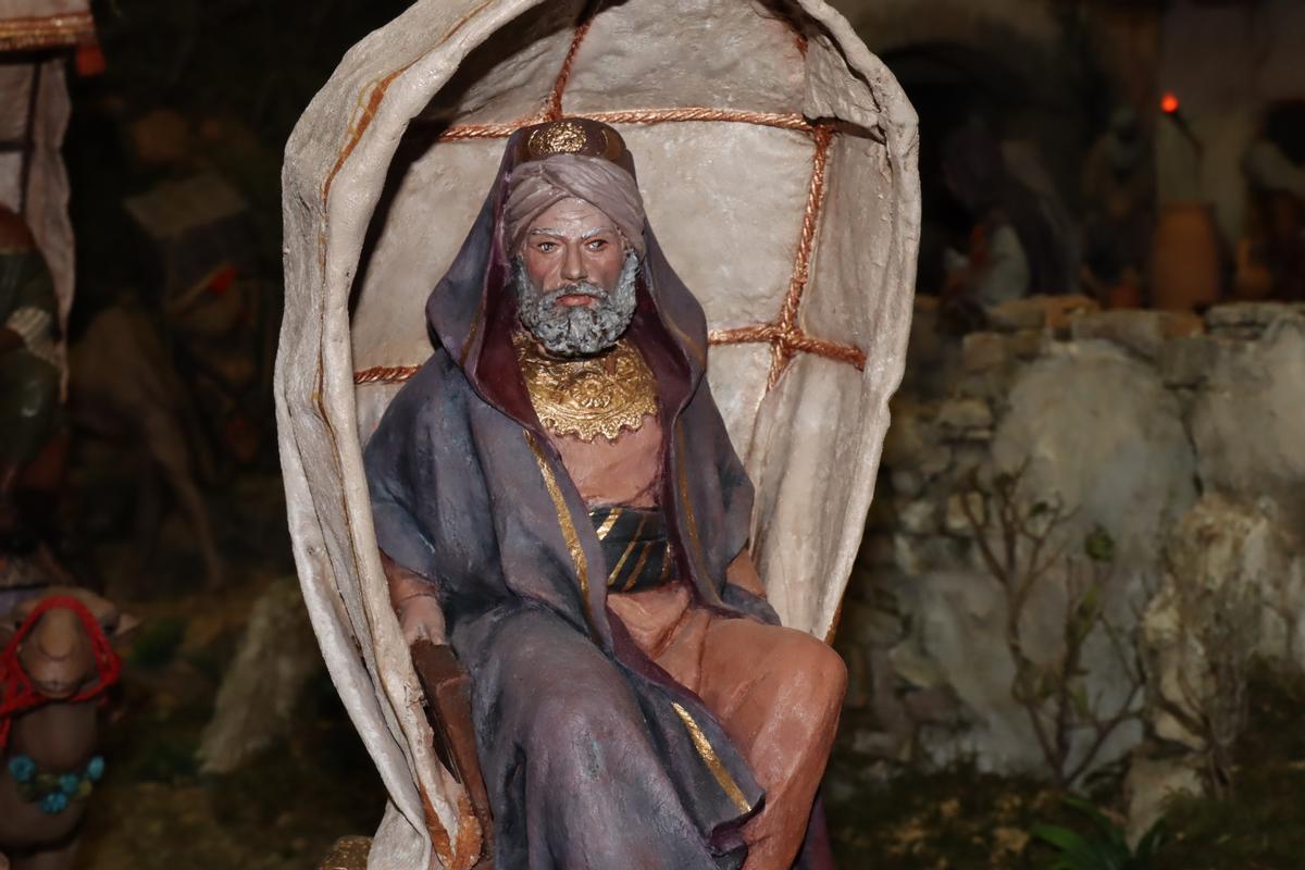 Así es el belén del Salón de Cristal en el Ayuntamiento de València