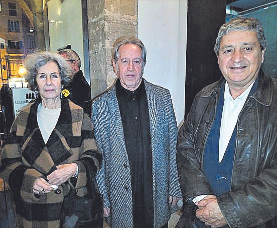 Dolores Martínez, Lluís Fuster y Carlos Jover.